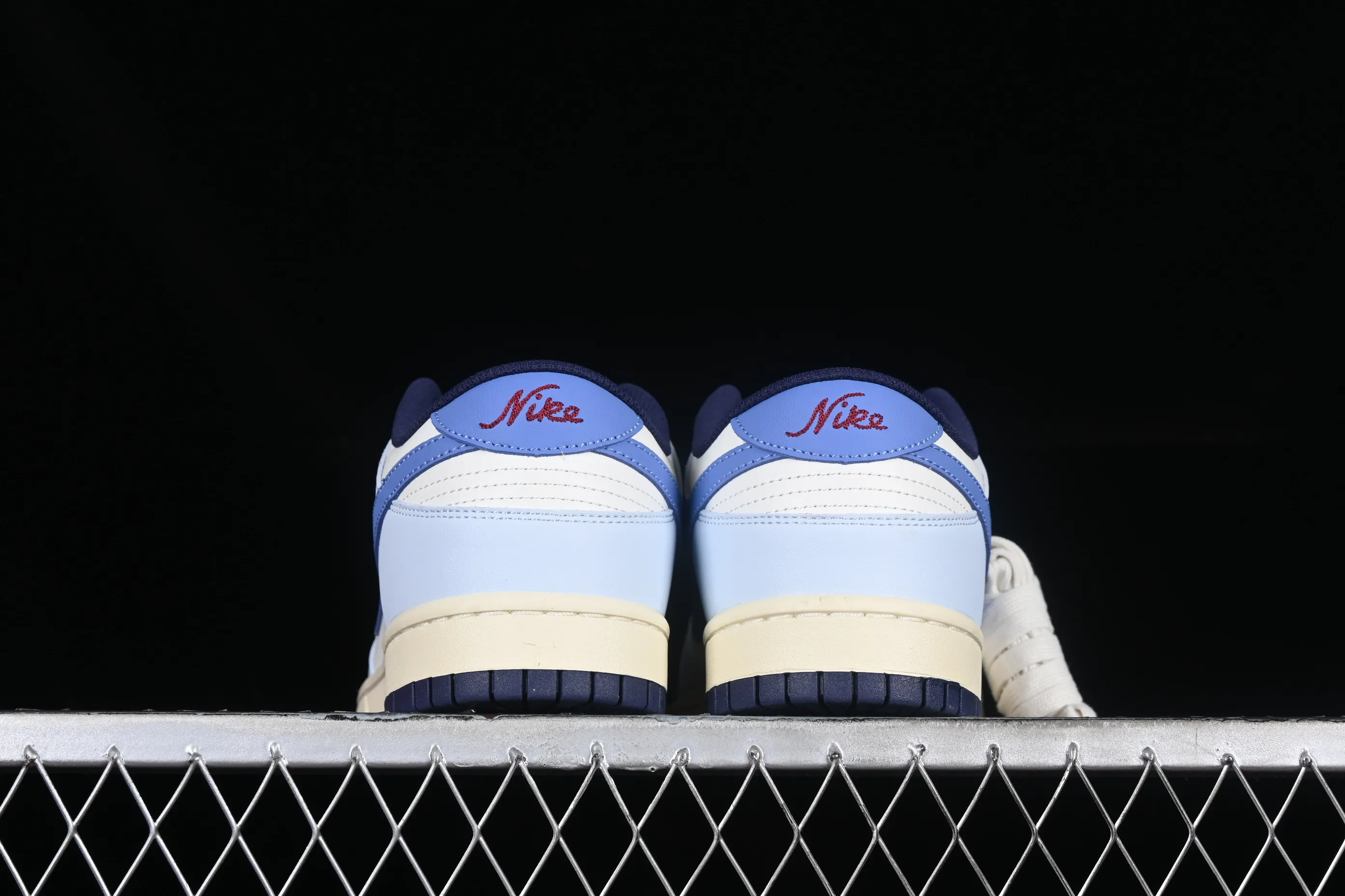 All categories Nk SB Dunk series Nk SB Dunk Low low-top sneakers K version Nk Dunk Low Retro "Sail and Polar Blue" Milan color SB low-top casual sneakers FV8113-141